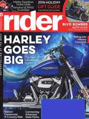 Rider Magazine Subscription